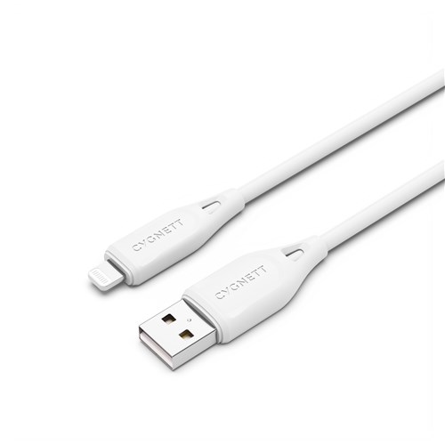 CYGNETT ESSENTIALS LIGHTNING to USB-A White